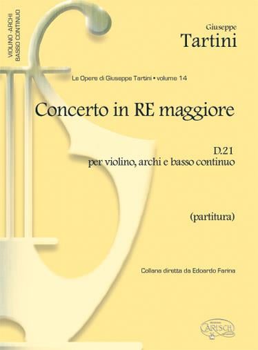 Tartini Volume 14: Concerto in D Major D21